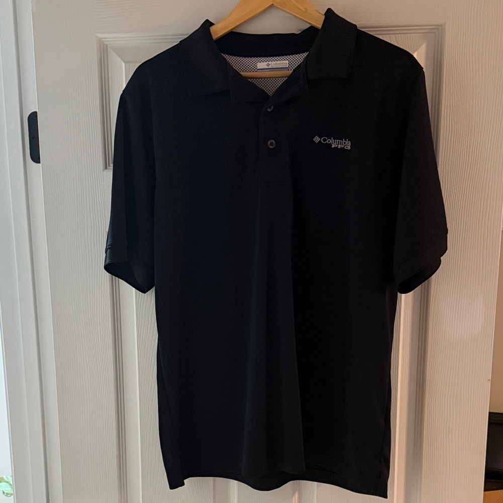 Columbia Men's Classic Black Polo